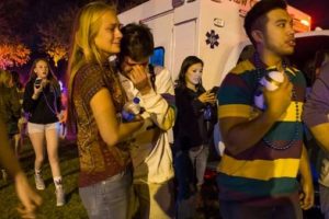 ABD'de festival alanında dehşet anları