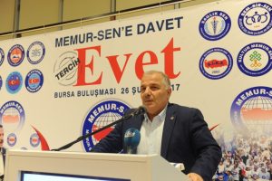 Memur-Sen Bursa'dan referandum toplantısı