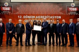 Bursa İTSO 5 yıldızlı oda sertifikasını yeniledi