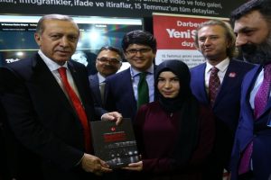 15 Temmuz şehitlerinin yaşadıkları kitap oldu