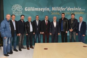 Batı Trakyalılar'dan Bursa Nil&uuml;fer Belediye Başkanı Bozbey'e ziyaret