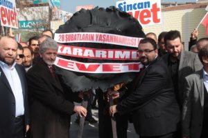 Ankara'da '28 Şubat' protestosu