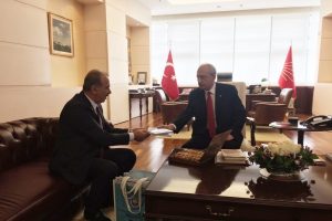Bursa Mudanya Belediye Başkanı T&uuml;rkyılmaz, Kılı&ccedil;daroğlu ile g&ouml;r&uuml;şt&uuml;