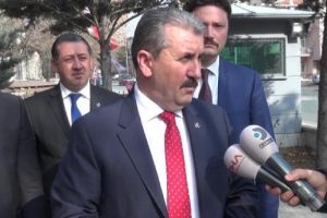 Destici: Cumhurbaşkanı Erdoğan ile &uuml;lkemizin g&uuml;ndemini g&ouml;r&uuml;şt&uuml;k