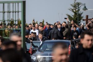 Cumhurbaşkanı cuma namazını &Uuml;sk&uuml;dar Hz. Ali Camii'nde kıldı