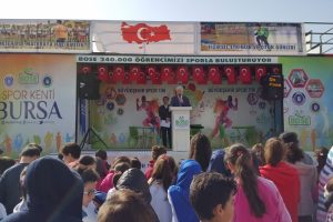 Spor tırı Bursa'yı geziyor
