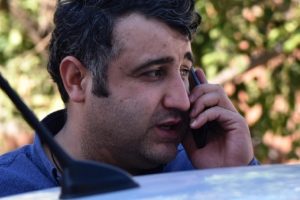Azeri iş adamını Antalya'da taşladılar