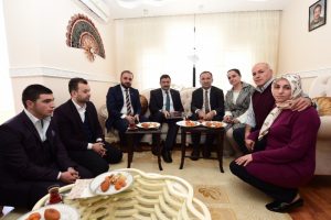 Bozdağ'dan şehit ailelerine ziyaret