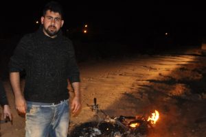 Bursa'da arkadaşı borcunu &ouml;demeyince &ccedil;alıntı motosikletini ateşe verdi