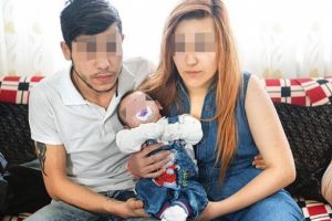 Eroin bağımlısı olarak doğdu, hayata tutundu