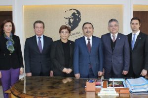 BOSİAD Bursa'da protokol ziyaretlerine devam ediyor