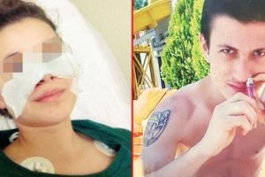 13 yaşındaki kıza g&uuml;peg&uuml;nd&uuml;z sopalı saldırı