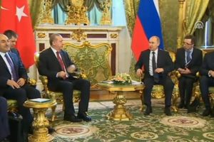 Erdoğan ile Putin arasında kritik g&ouml;r&uuml;şme
