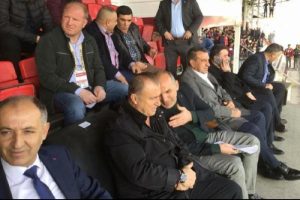 Fatih Terim, Kartalspor- Bayburt ma&ccedil;ını izledi