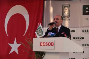 M&uuml;ezzinoğlu Bursa'da konuştu: Kadının iş hayatındaki yerini y&uuml;zde 33'lere taşıdık