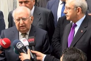 Kılı&ccedil;daroğlu, H&uuml;samettin Cindoruk ile g&ouml;r&uuml;şt&uuml;