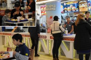 Fast food ka&ccedil;amağı yaptılar