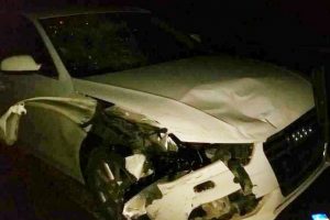 AK Partili vekilin i&ccedil;inde olduğu ara&ccedil; kaza yaptı!
