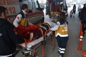 Bursa'da kardeşlerin feci kazası g&uuml;venlik kamerasında