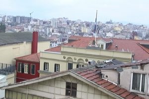 T&uuml;rk bayrağının asıldığı noktada inceleme yapıldı