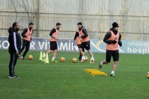 Gaziantepspor, Kayserispor ma&ccedil;ı hazırlıklarını s&uuml;rd&uuml;r&uuml;yor