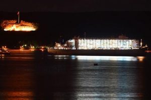 &Ccedil;anakkale Boğazı'nda gemi arızası