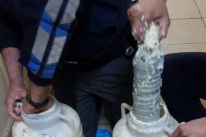 Peynir bidonlarından eroin &ccedil;ıktı