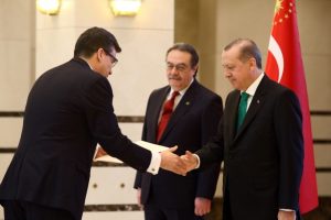 Erdoğan, Kosta Rika B&uuml;y&uuml;kel&ccedil;isini kabul etti