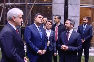 Ukrayna Başbakanı TBMM'yi ziyaret etti