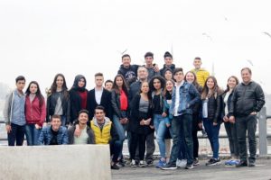 Mudanyalı gen&ccedil;ler tarihi yerinde gezerek &ouml;ğreniyor