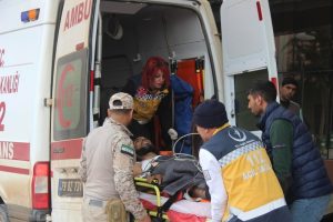 El Bab'da yaralanan 7 &Ouml;SO askeri Kilis'e getirildi