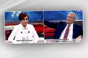 Canlı yayında Baykal'ı kızdıran soru