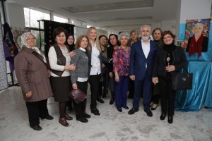 Bursa'da NİLSEM kursiyerlerinden 'Kırk Yama' sergisi
