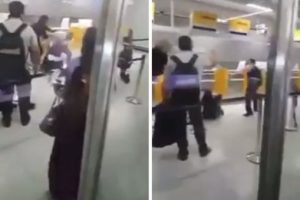 Alman polisinden baş&ouml;rt&uuml;l&uuml; kadına saldırı