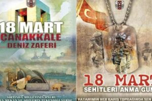 TSK'nın Atat&uuml;rk's&uuml;z &Ccedil;anakkale afişleri sosyal medya tepki g&ouml;rd&uuml;