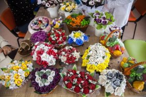 Sabunu sanat eserine d&ouml;n&uuml;şt&uuml;r&uuml;yorlar