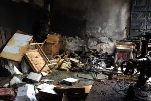 Amasya'da patrona kızdı, iş yerini yaktı