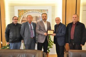 Bursa İneg&ouml;l Belediye Başkanı Aktaş'a &ouml;d&uuml;l
