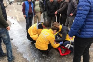 Bursa'da trafik kazası! 1 kişi yaralandı