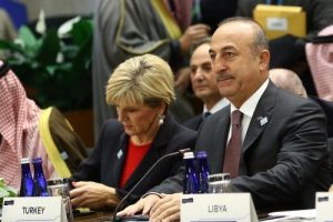 &Ccedil;avuşoğlu, IŞİD ile m&uuml;cadele toplantısında