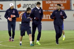 Trabzonspor, &Ccedil;aykur Rizespor ma&ccedil;ı hazırlıklarına başladı