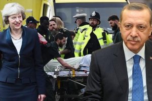 Erdoğan'dan İngiltere'ye taziye mesajı