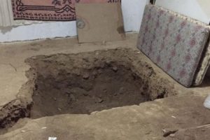 Jandarmanın baskınından 4 metrelik &ccedil;ukur &ccedil;ıktı!