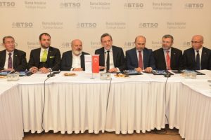 BTSO UHS K&uuml;melenmesi Ethem Sancak'ı konuk etti