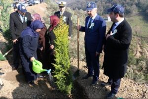 Ereğli'de '15 Temmuz Şehitleri Hatıra Ormanı' oluşturuldu