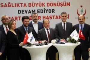 Başbakan'ın a&ccedil;acağı hastanenin kabul protokol&uuml; imzalandı