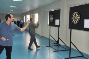 Bursa'daki dart ve masa tenisi turnuvası sona erdi