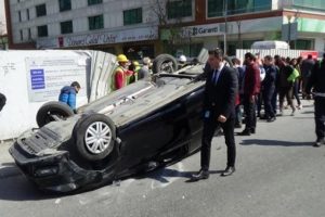 Korkun&ccedil; kazayı b&ouml;yle anlattı: 'Takla atmasaydı 30 kişi gitmişti'