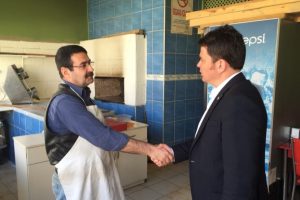 CHP Bursa Milletvekili Aydın B&uuml;y&uuml;korhan ve Orhaneli'de vatandaşı ziyaret etti