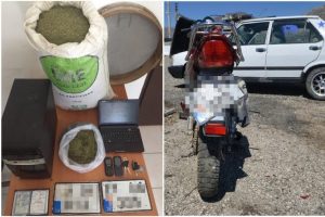 Bombalı ara&ccedil; olarak kullanılacak 1 otomobil, 4 motosiklet ele ge&ccedil;irildi